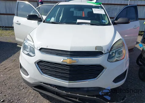 2016 Chevrolet Equinox Ls из США, поврежденный, VIN 2GNALBEK2G6223926